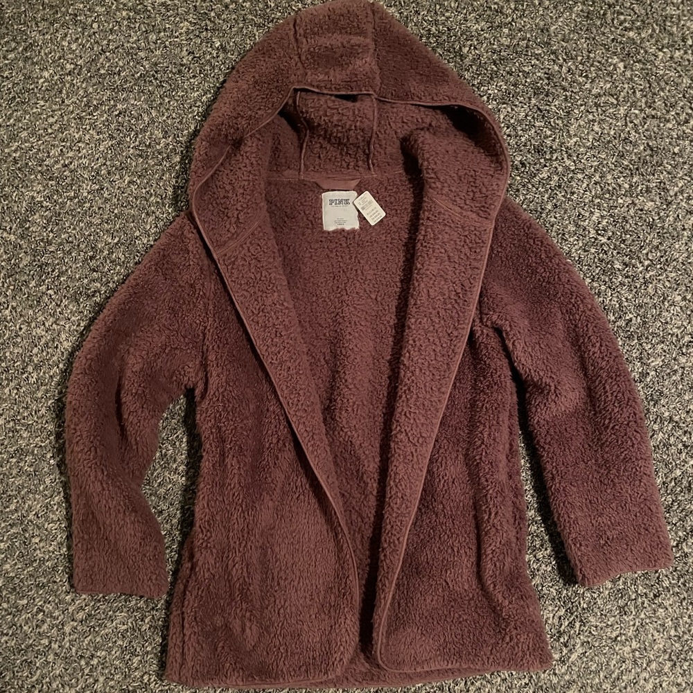 PINK cardigan jacket NWT